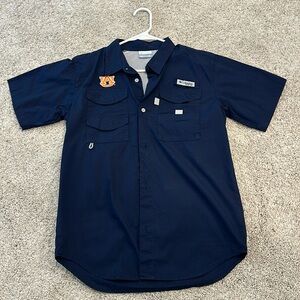 Colombia fishing shirt Auburn logo